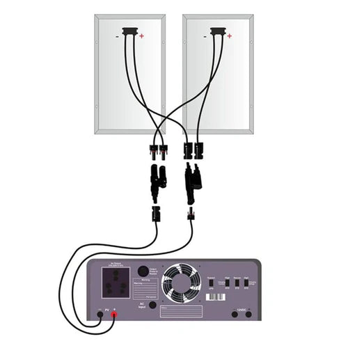 Spark 0.5 kW off grid solar system